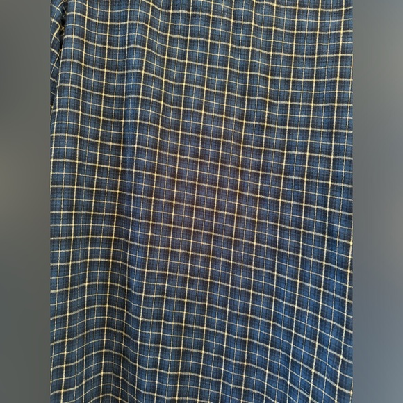 Mens Vintage Tōgo Plaid Cotton Robe - Picture 7 of 11